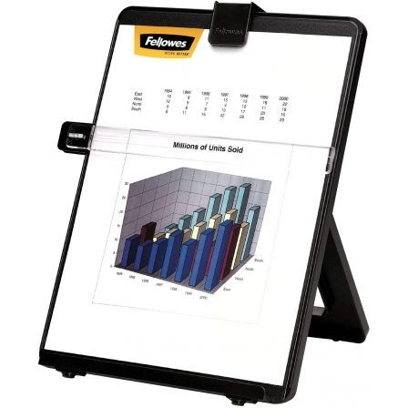 Fellowes Atril de Sobremesa A4 Negro